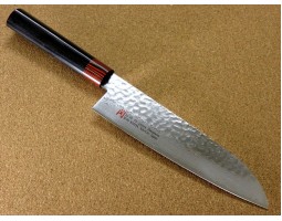 Iseya I-series VG-10 Damascus Chef (Santoku) 180mm -foto2