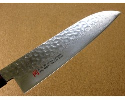 Iseya I-series VG-10 Damascus Chef (Santoku) 180mm -foto4