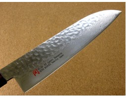 Iseya I-series VG-10 Damascus Chef (Santoku) 180mm -foto4