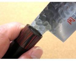 Iseya I-series VG-10 Damascus Chef (Santoku) 180mm -foto6