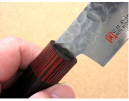 Iseya I-series VG-10 Damascus Santoku 135mm-foto6