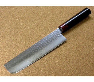 Iseya I-series VG-10 Damascus Nakiri  Knife 180mm
