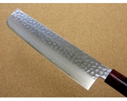 Iseya I-series VG-10 Damascus Nakiri  Knife 180mm-foto5