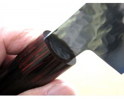 Iseya I-series VG-10 Damascus Nakiri  Knife 180mm-foto6