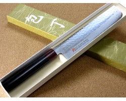 Iseya I-series VG-10 Damascus Nakiri  Knife 180mm-foto8