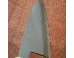 Teruhide Deba ніж Carbon steel 150 мм-foto2