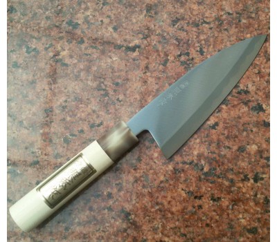 Teruhide Deba ніж Carbon steel 150 мм Teruhide Deba ніж Carbon steel 150 мм