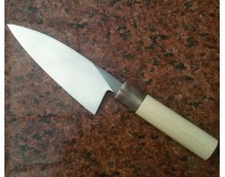 Teruhide Deba ніж Carbon steel 150 мм-foto5