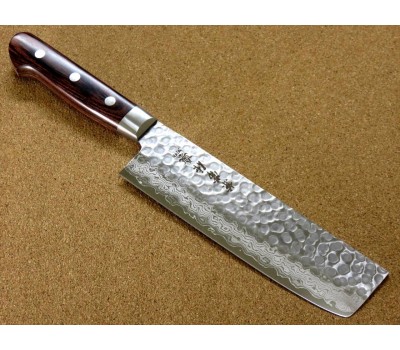 Kanetsune KC-900 VG-10 Damascus Nakiri 160 mm