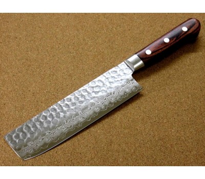 Kanetsune KC-900 VG-10 Damascus Nakiri 160 mm
