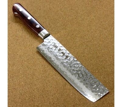 Kanetsune KC-900 VG-10 Damascus Nakiri 160 mm