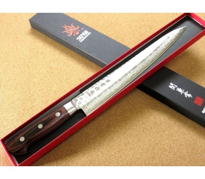 Kanetsune KC-900 VG-10 Damascus Slicing 240mm