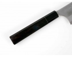 Yoshimi Kato Nashiji Шеф 240 mm Aogami Super-foto3