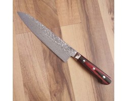 Yoshimi Kato  SG2 Gyuto 210мм Black Damascus-foto2