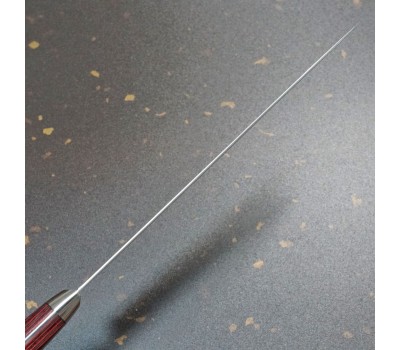 Yoshimi Kato  SG2 японський кухарський ніж Шеф 210мм Чорний Дамаск