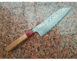 Yoshimi Kato  SG2 Santoku 170мм Black Damascus