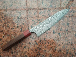 Yoshimi Kato  SG2 Gyuto 210мм Black Damascus