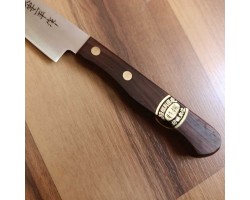 Kazuhira універсальний ніж Yasukihagane Steel 135мм-foto6