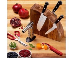 Підставка для ножів магнітна дерево-foto4