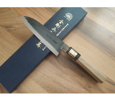 Moritaka ніж Santoku Aogami Super Blue Steel 150 mm Moritaka ніж Santoku Aogami Super Blue Steel 150 mm