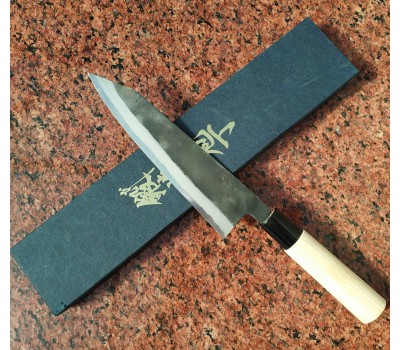 Кухарський ніж із сталі Blue №2 з клинком Kurouchi Bunka 180 мм, Shigeki Tanaka Кухарський ніж із сталі Blue №2 з клинком Kurouchi Bunka 180 мм, Shigeki Tanaka