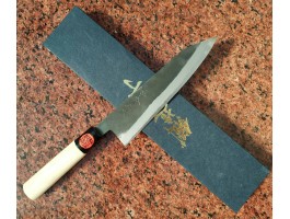 Tanaka Blue №2 Kurouchi Bunka ніж 180мм