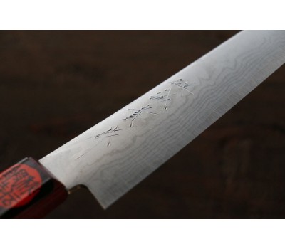 Tanaka Kazuyuki VG-10 Damascus Petty 155 mm