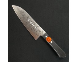 Tanaka Kazuyuki VG-10 Damascus Santoku 170 mm