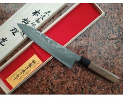 Shigeki Tanaka HSS R2 "HARUKAZE" Gyuto (шеф) 210mm-foto2