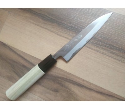 Tojiro Shirogami Kasumi - Ніж петті, 3 шари, вуглецева сталь, клинок 120 мм, Японія