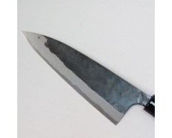 HANAKUMAGAWA Funayuki ніж Shirogami 2 Steel 166 mm-foto3