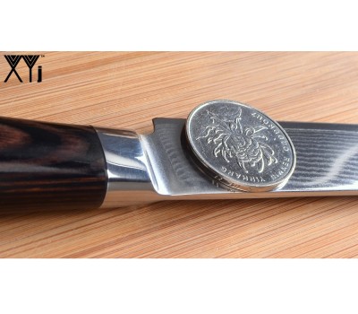 XYj Damascus Paring, овочевий ніж, 88мм