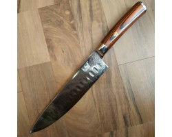 XYj King Damascus Gyuto, шеф ніж, 200мм