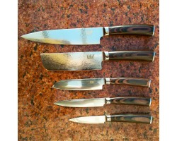 Набір кухонних ножів XYj 5 шт v1