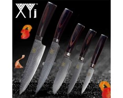 Набір кухонних ножів XYj 5 шт v2-foto6