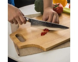 XYj Damascus Gyuto, шеф ніж, 192мм-foto2