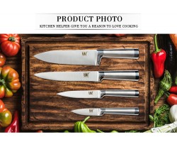 Набір ножів із нержавіючої сталі  7cr17 XYj 4 шт-foto9