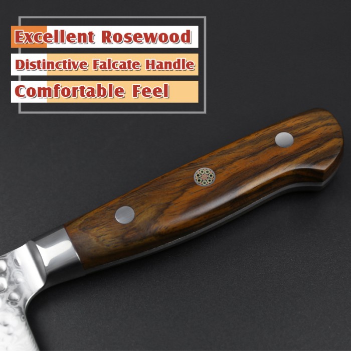 Xinzuo Yun Damascus Utility knife 150мм-foto2