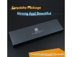 Xinzuo Yun Damascus cleaver Nakiri knife 180мм-foto6