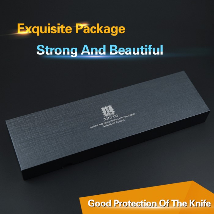 Xinzuo Yun Damascus Utility knife 150мм-foto10