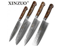 Набір кухонних ножів Xinzuo Yun 4 шт 