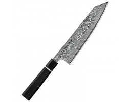 HEZHEN Retro Black Damascus, шеф ніж, 210мм-foto5