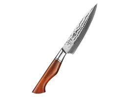 HEZHEN MS PRO Damascus Petty, універсальний ніж, 133мм