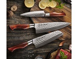 Набір кухонних ножів HEZHEN MS Pro 3 шт