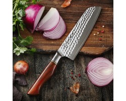 HEZHEN MS Pro, Сантоку ніж, 180мм-foto6