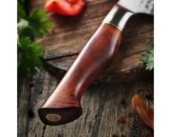 HEZHEN MS Pro, Сантоку ніж, 180мм-foto5