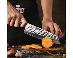 HEZHEN MS Pro, Сантоку ніж, 180мм-foto3