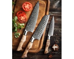 Набір кухонних ножів HEZHEN MS 3 шт