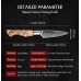 HEZHEN Master series Damascus Paring, овочевий ніж, 93мм HEZHEN Master series Damascus Paring, овочевий ніж, 93мм