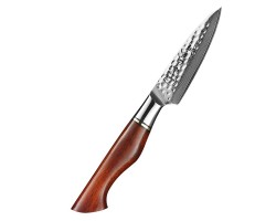 HEZHEN MS PRO Damascus Paring, овочевий ніж, 93мм